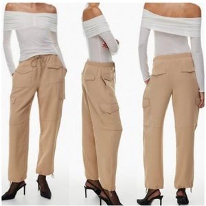 Wilfred Tan Track Pants